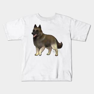 Dog - Belgian Tervuren - Mahogany and Black Kids T-Shirt